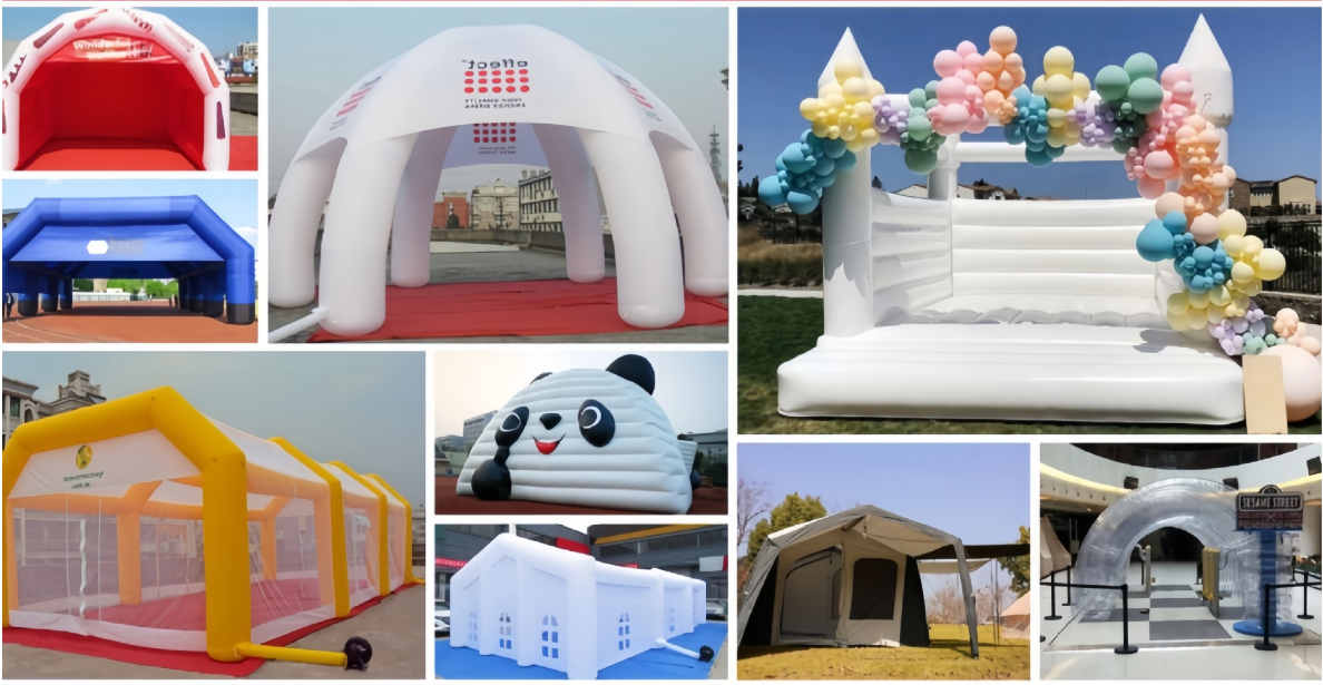 Thickened Transparent Inflatable Membrane Outdoor Sports Tent Swimming Cover(Customizable)