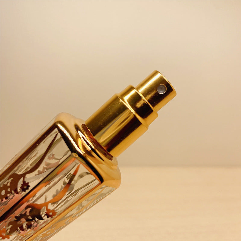 15ml Electroplated Perfume Atomizer Essential Oil Refillable Bottle