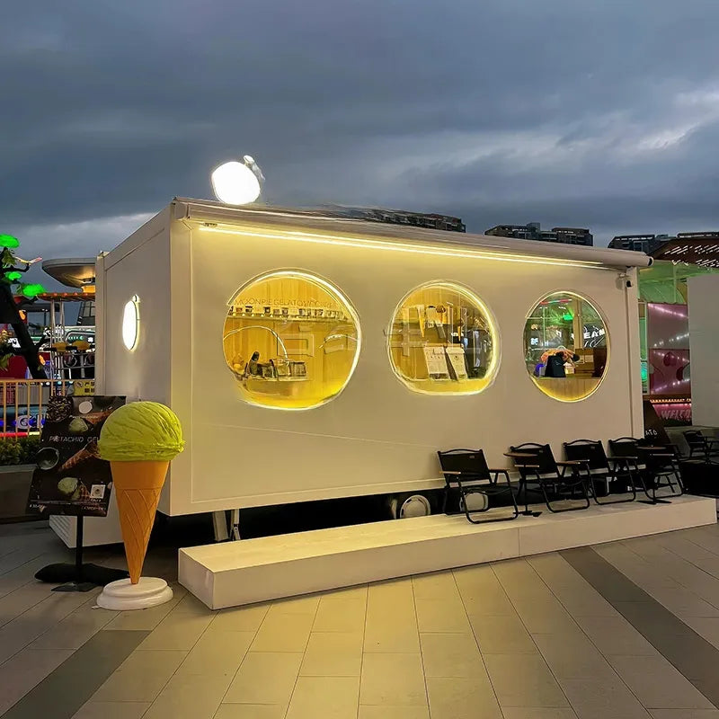 Multi-functional Mobile Kiosk，Outdoor Food Truck