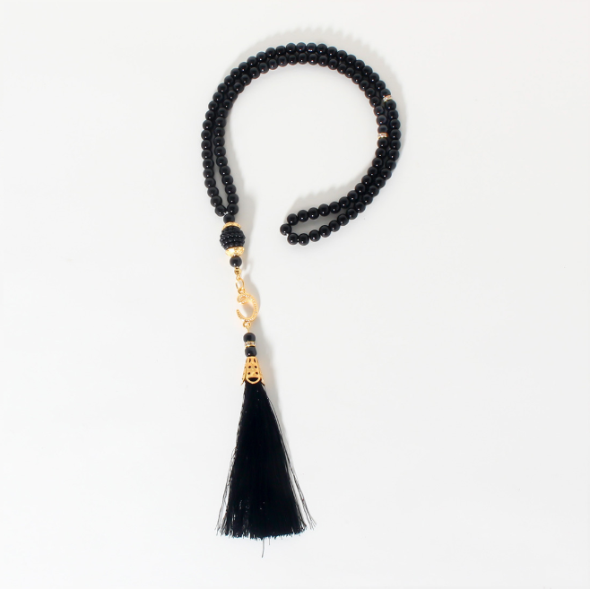 Islamic prayer beads bracelet, Muslim 99-bead prayer beads