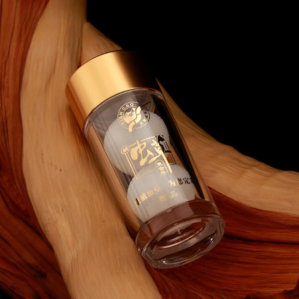 Saffron health product bottle