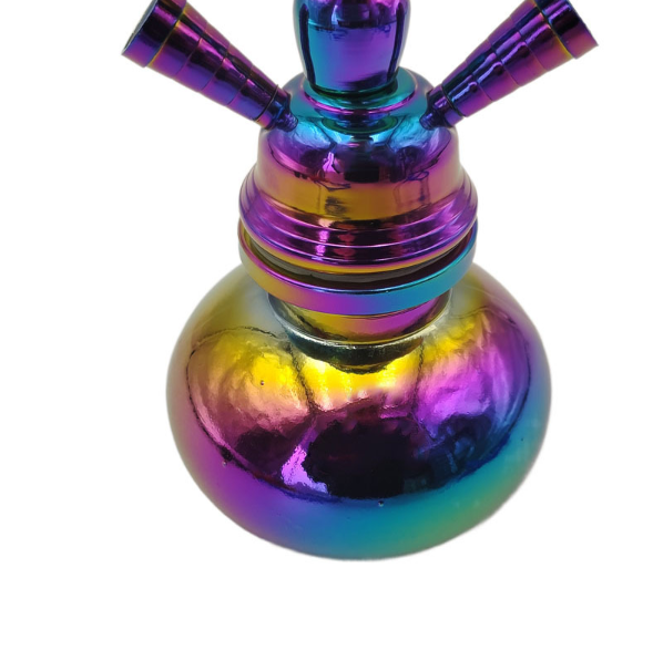 Hot-selling new style bar colorful Arabic hookah, small-sized double-tube hookah