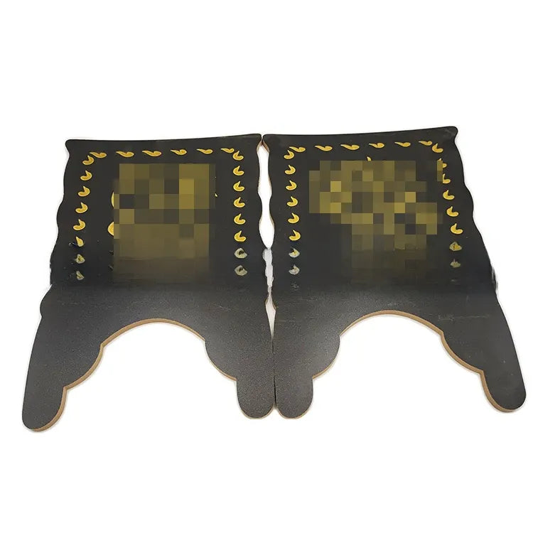 Gold Foil Engraved High-Density Board Quran Recitation Stand