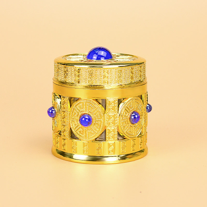 Middle East Style Saffron Pearl Glass Bottle