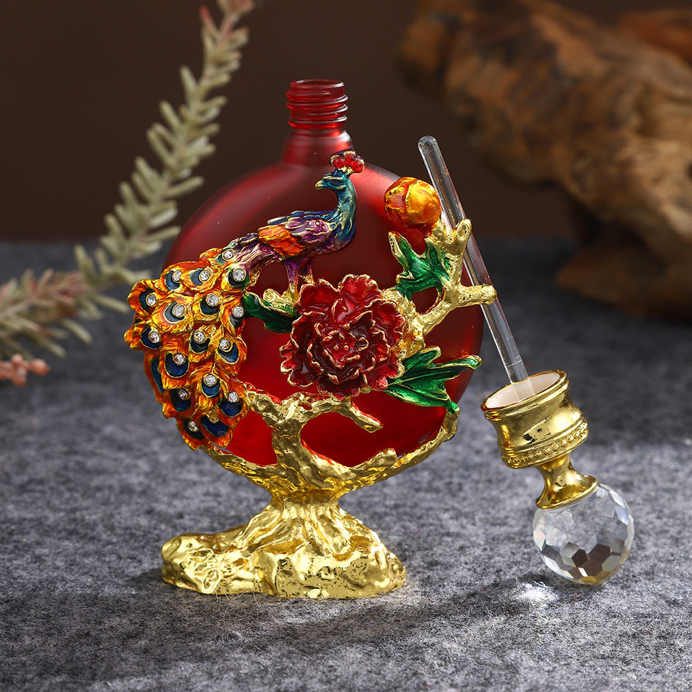 30ML Metal High-End Beauty Salon Arabian Perfume and Essential Oil Bottle