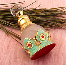 Middle East Style Metal Perfume and Essential Oil Bottle
