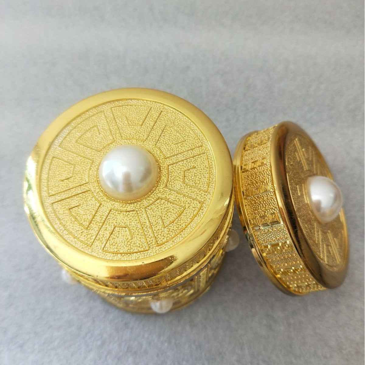 Saffron Pearl Packaging Bottle Cream Glass Bottle