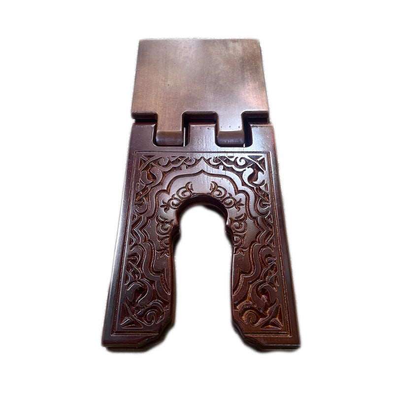 Premium Freestanding Solid Wood Quran Bookshelf