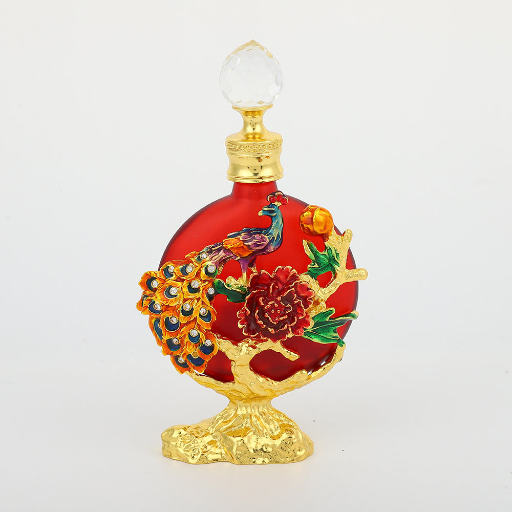 30ML Metal High-End Beauty Salon Arabian Perfume and Essential Oil Bottle