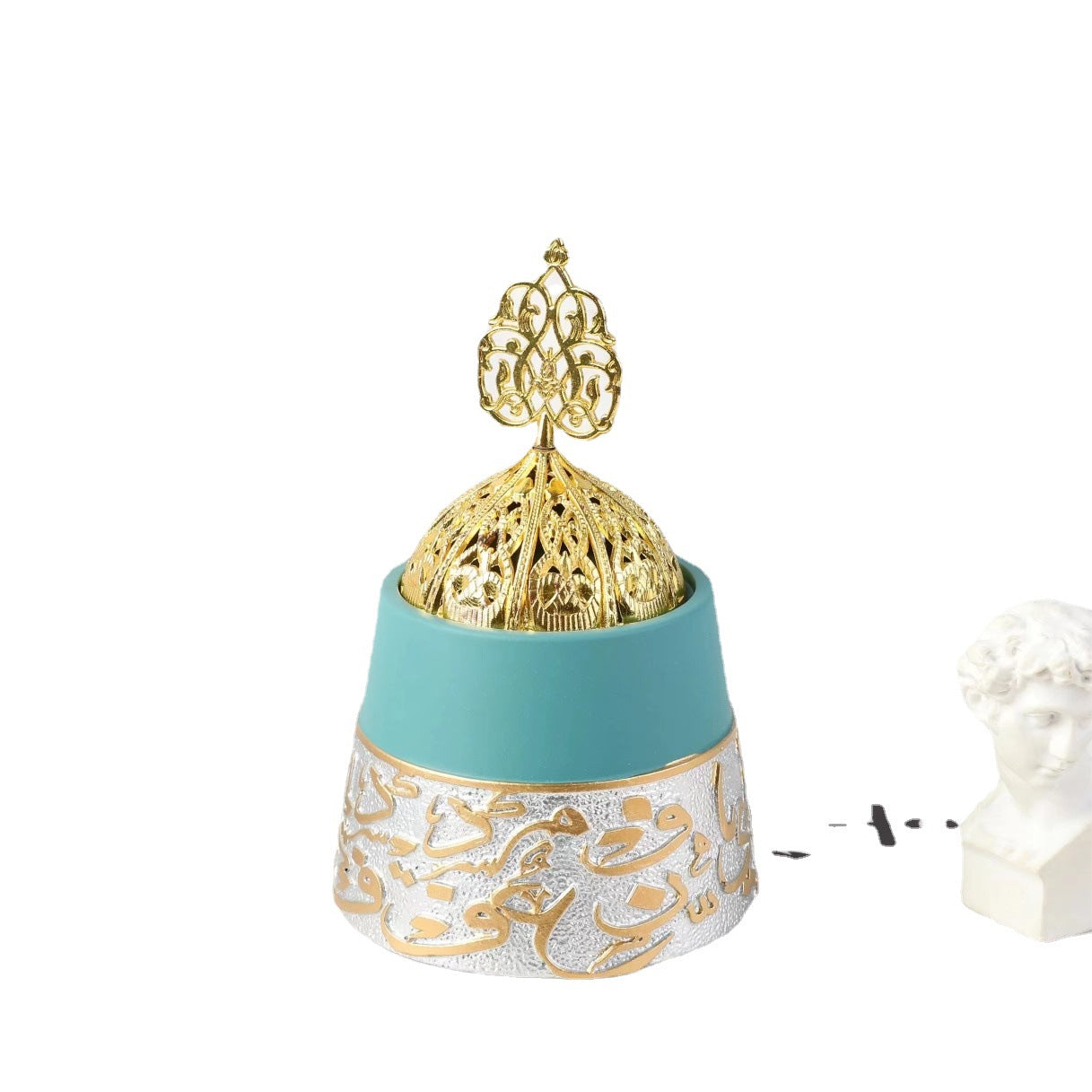 Arab Middle East Stylish Resin Incense Burner Home Decor Piece