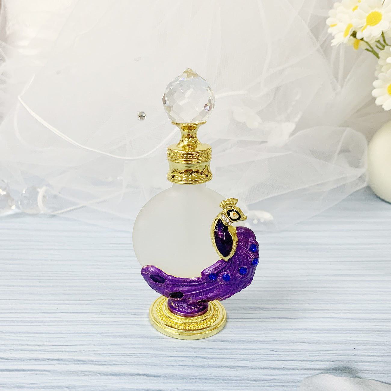 Peacock Essential Oil Refill Bottle