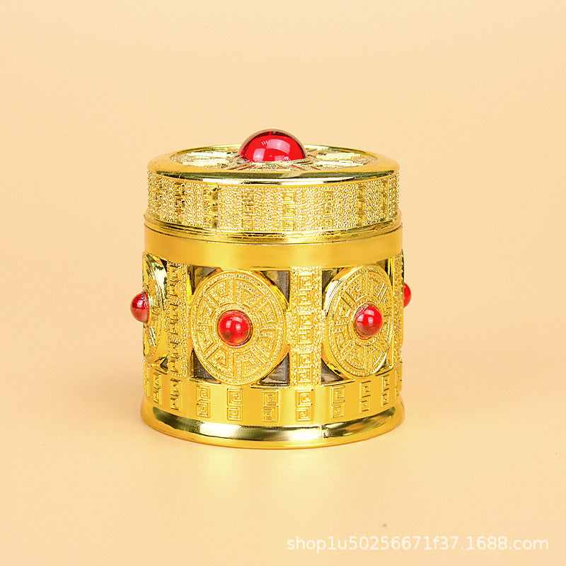 Middle East Style Saffron Pearl Glass Bottle