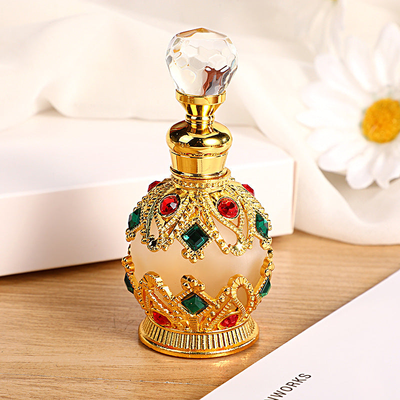 Fashion Diamond-Encrusted Jewelry Dubai Essential Oil Bottles (Empty Refill Bottles)