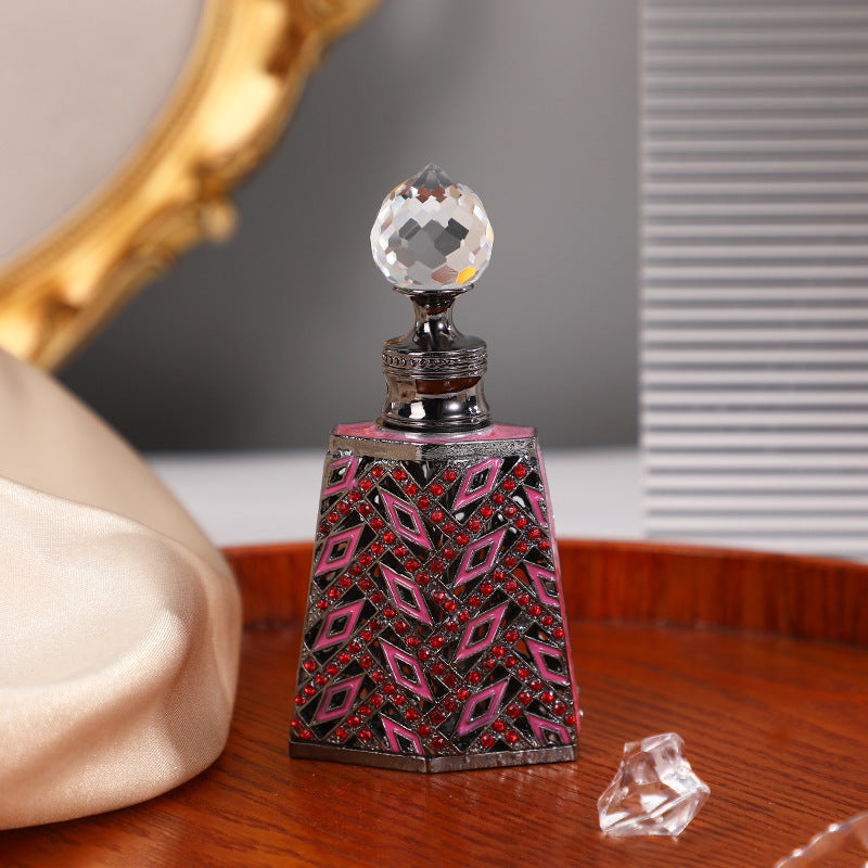 Enamel Diamond Perfume Essential Oil Bottle