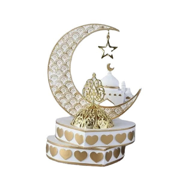 Arab Moon Design Incense Burner Ornament