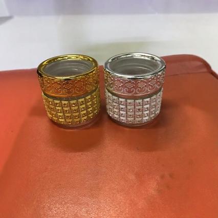 Deluxe Middle East Gold Diamond-Studded Saffron Packaging Bottle