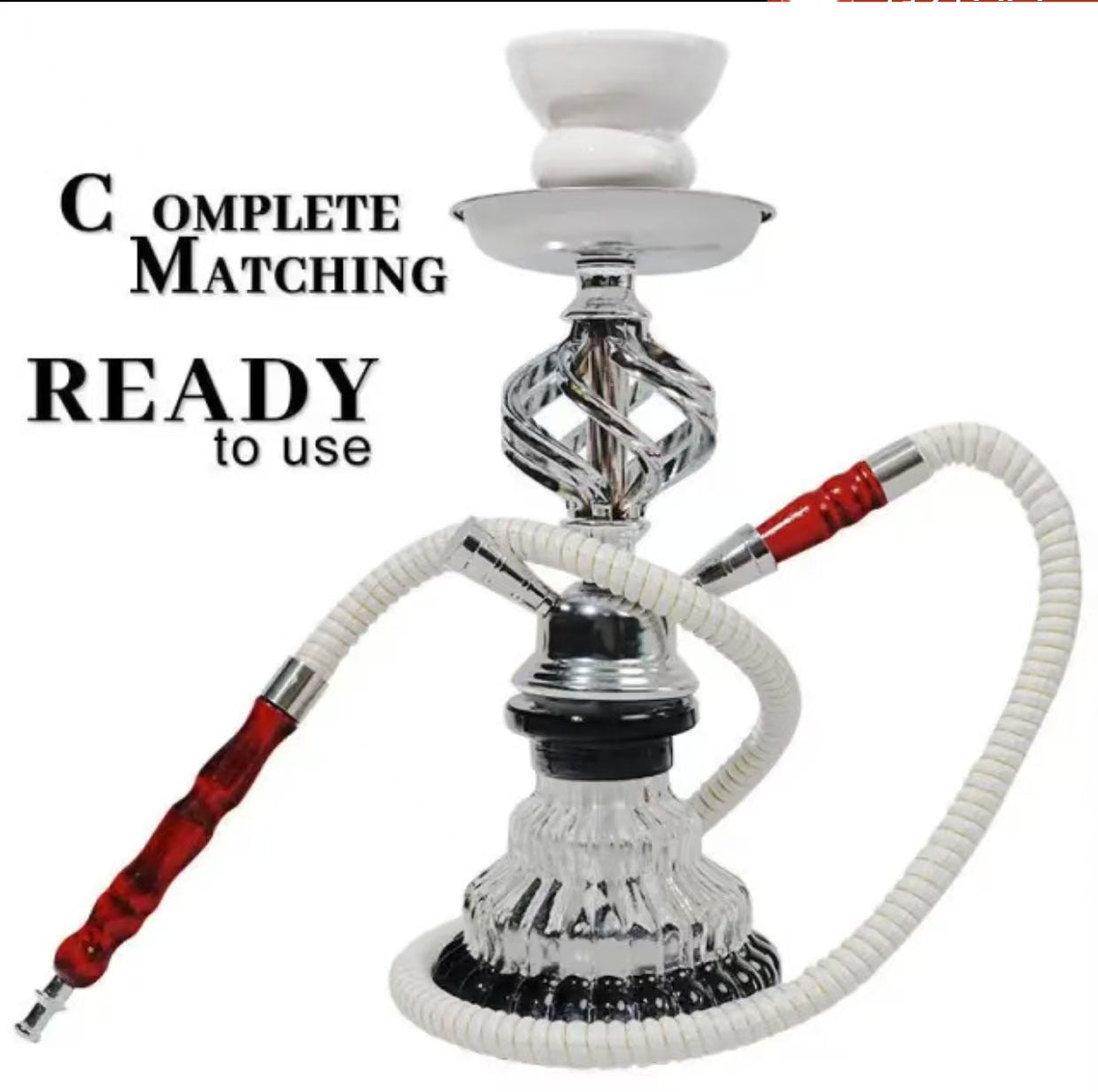 Household Small Arab Glass Hookah