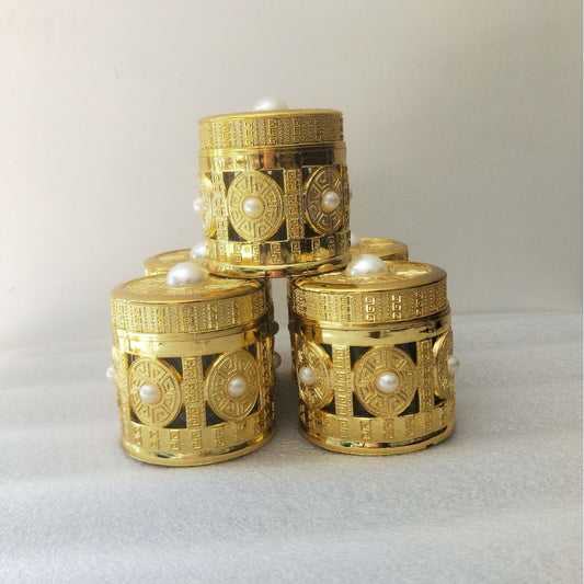 Saffron Pearl Packaging Bottle Cream Glass Bottle