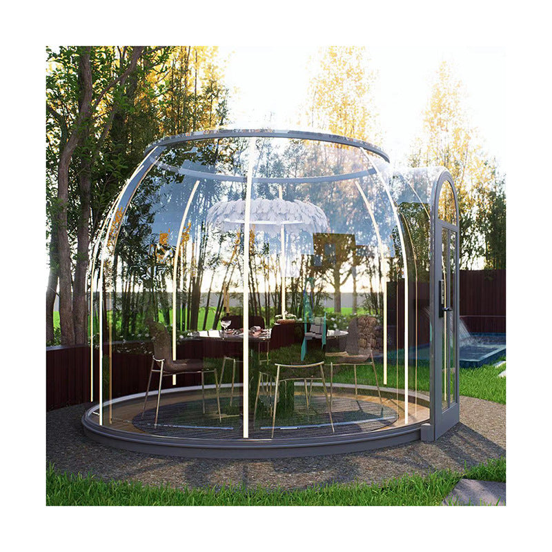 Sunroom, Mobile Outdoor Afternoon Tea Restaurant, Starry Glass House Spherical Transparent Bubble House