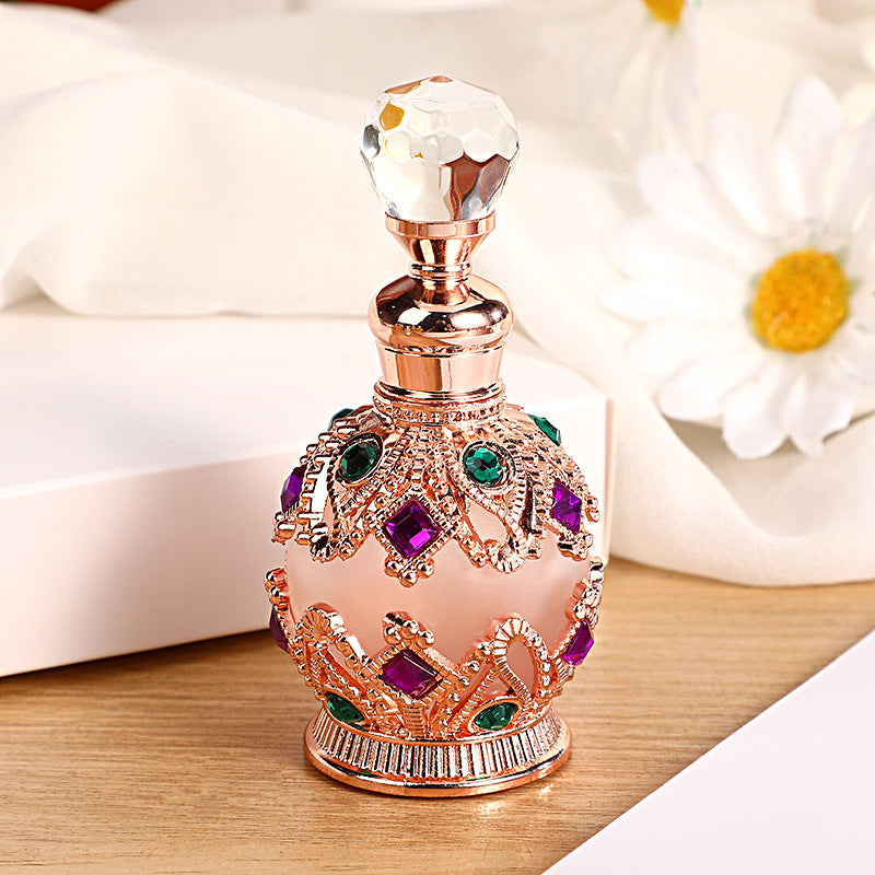 Fashion Diamond-Encrusted Jewelry Dubai Essential Oil Bottles (Empty Refill Bottles)