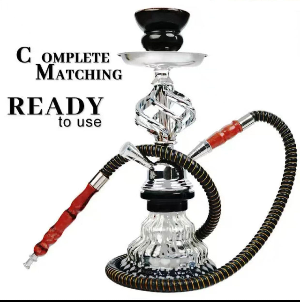 Household Small Arab Glass Hookah