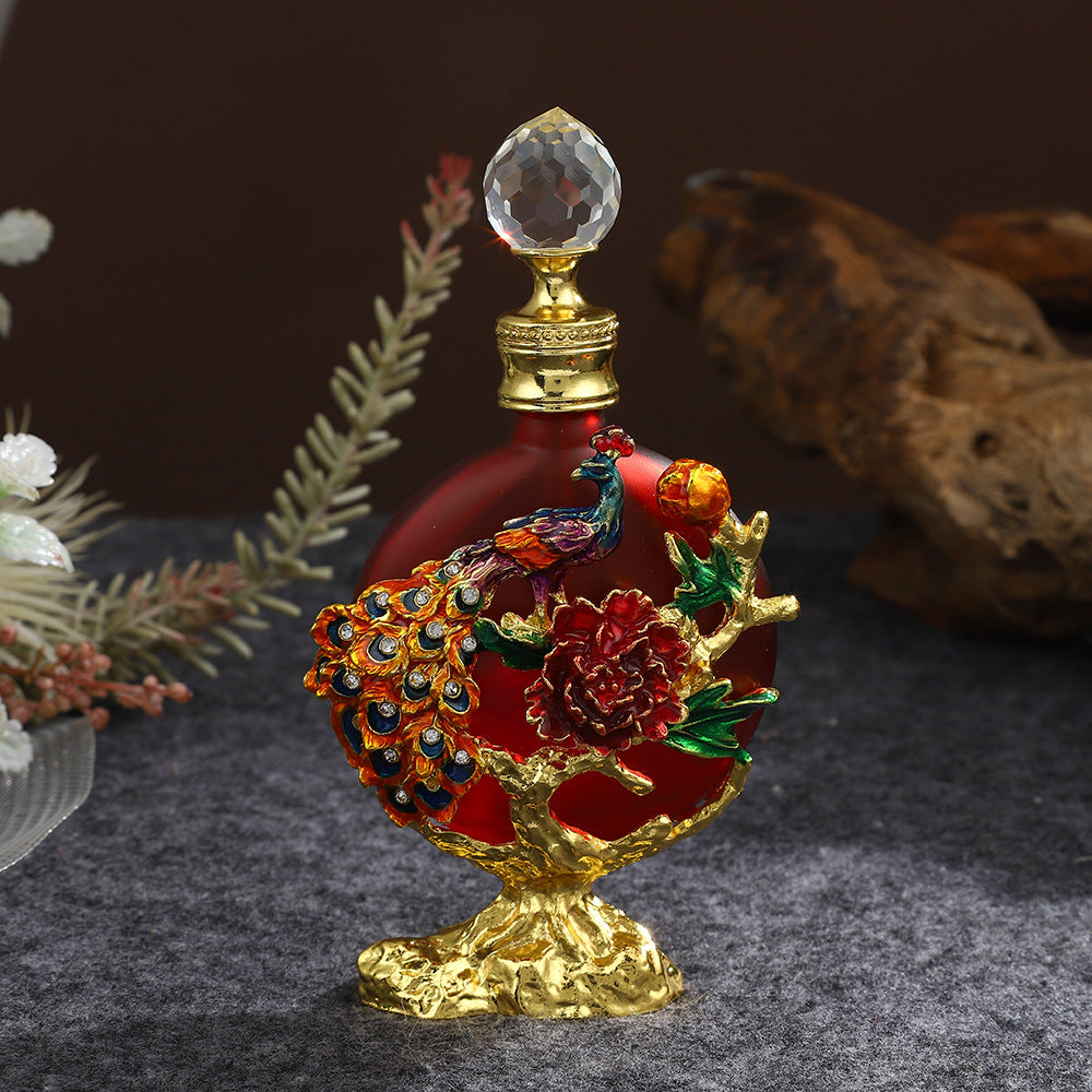 30ML Metal High-End Beauty Salon Arabian Perfume and Essential Oil Bottle