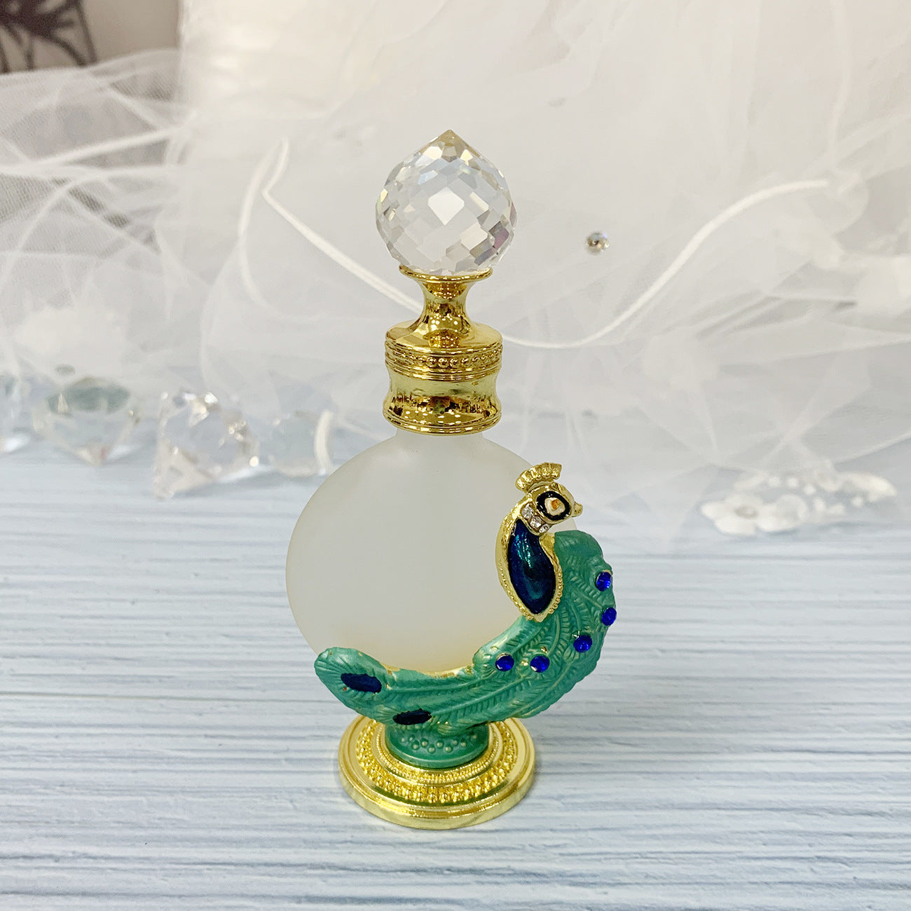 Peacock Essential Oil Refill Bottle