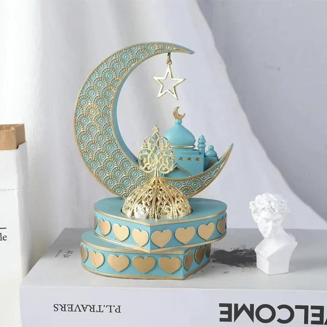 Arab Moon Design Incense Burner Ornament