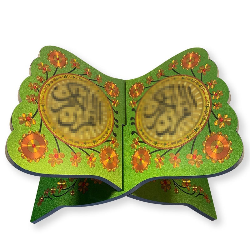 Middle East Simple and Compact Wooden Quran Bookstand