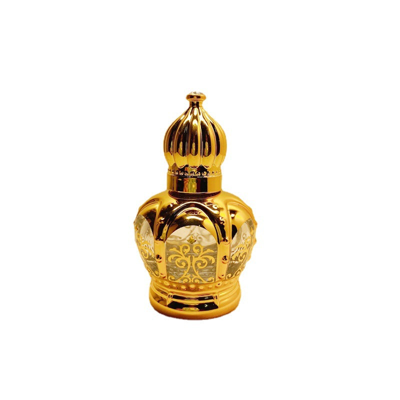 Middle East Luxury Portable Gold Rollerball Essential Oil Bottle