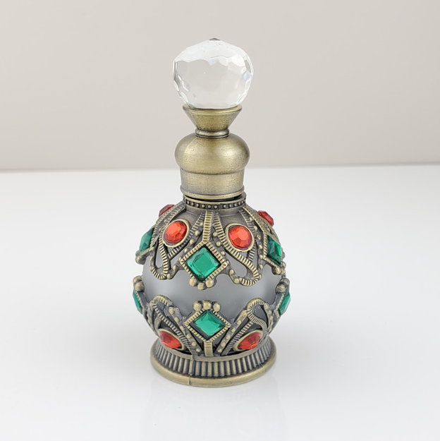 Dubai perfume bottle, same scent as Dior Sauvage, 15ml refilling bottle for perfume, Arabian essential oil glass bottle