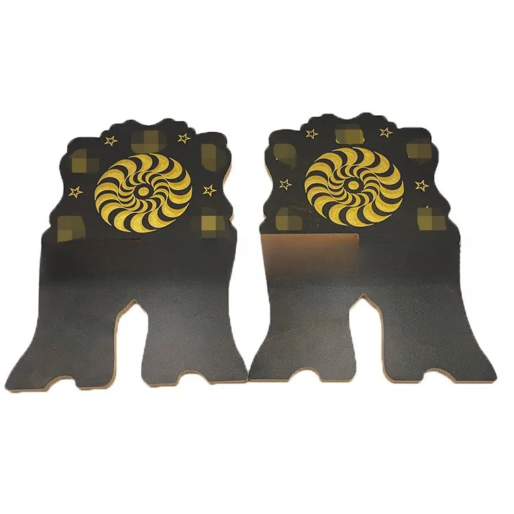 Gold Foil Engraved High-Density Board Quran Recitation Stand