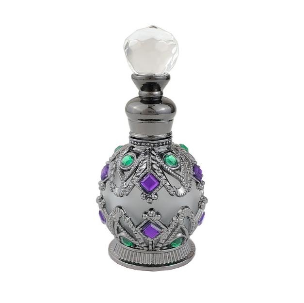 Dubai perfume bottle, same scent as Dior Sauvage, 15ml refilling bottle for perfume, Arabian essential oil glass bottle