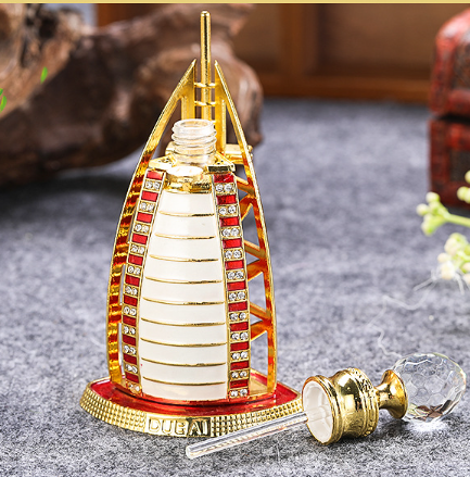Dubai Burj Al Arab - shaped essential oil bottle