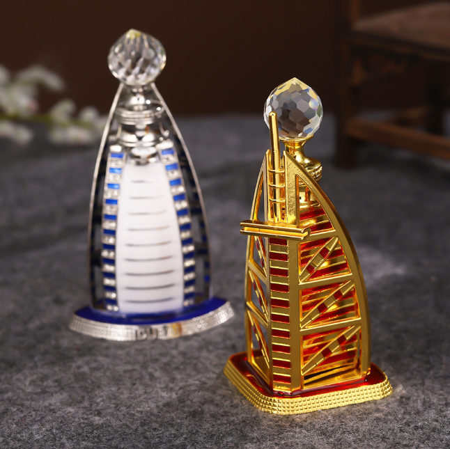 Dubai Burj Al Arab - shaped essential oil bottle
