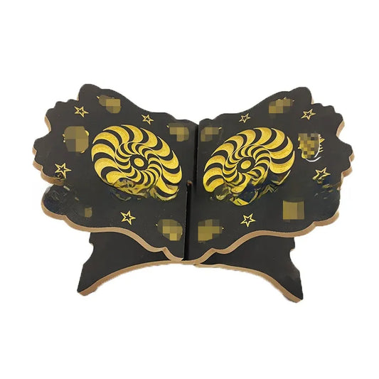 Gold Foil Engraved High-Density Board Quran Recitation Stand