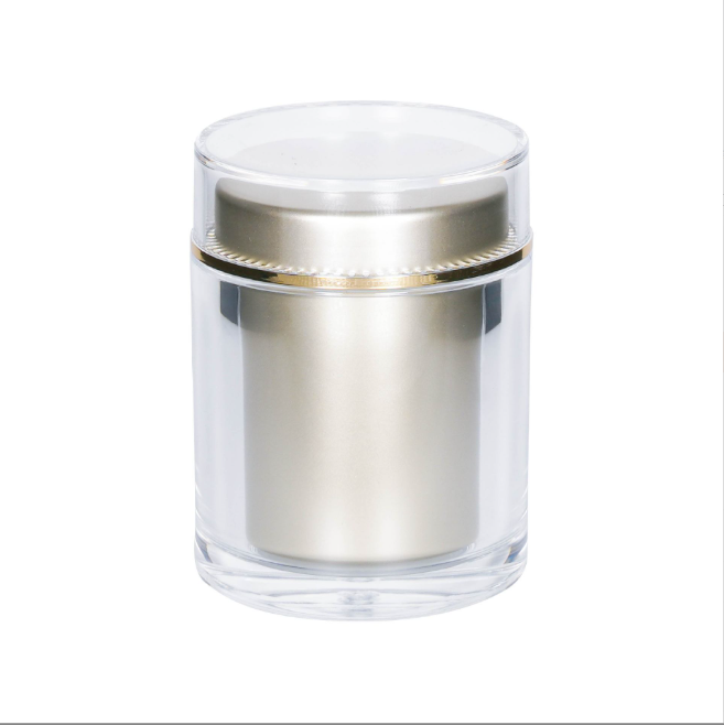 Food Sealed Jar, transparent acrylic, for dendrobium and saffron, thickened, with inner liner