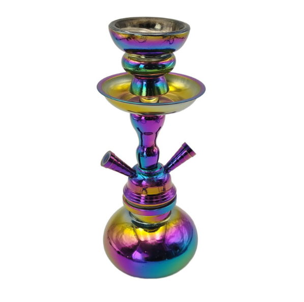 Hot-selling new style bar colorful Arabic hookah, small-sized double-tube hookah